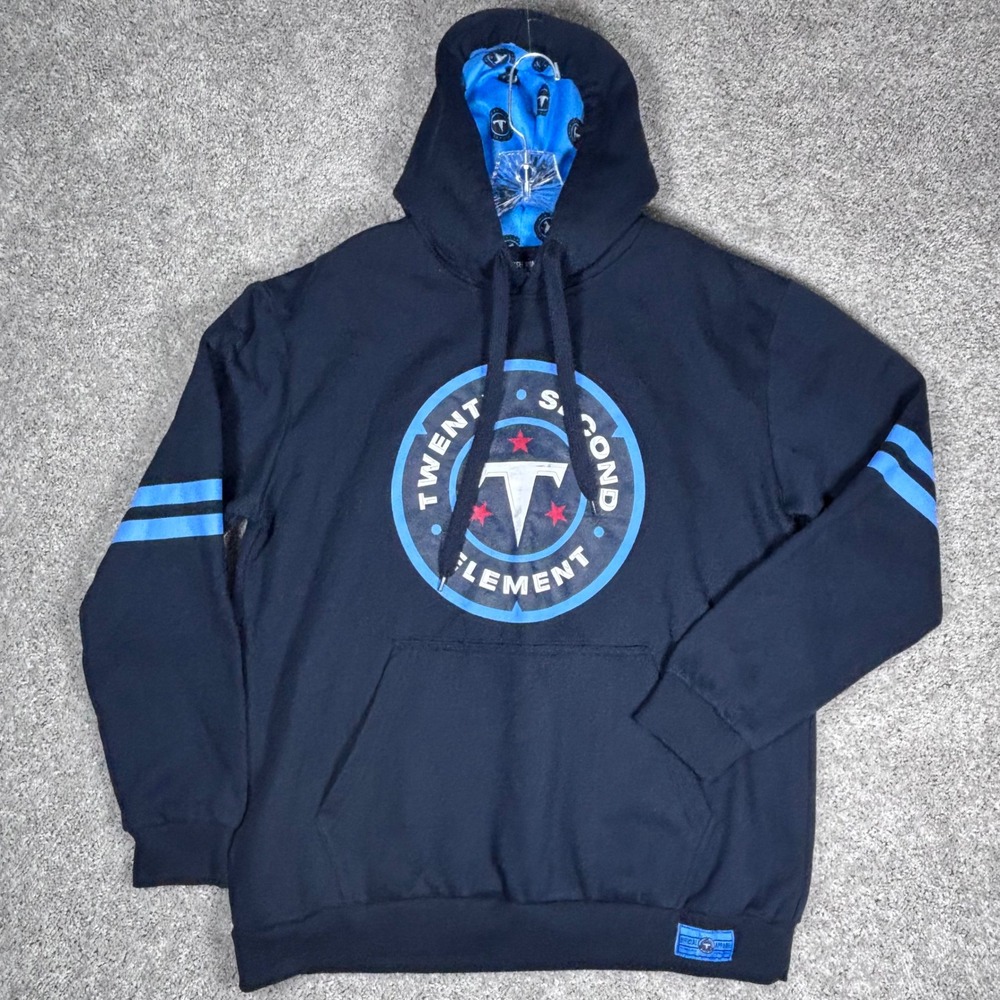 Tennessee Titans Official STM Gear Twenty‎ Second Element Hoodie Mens 2XL